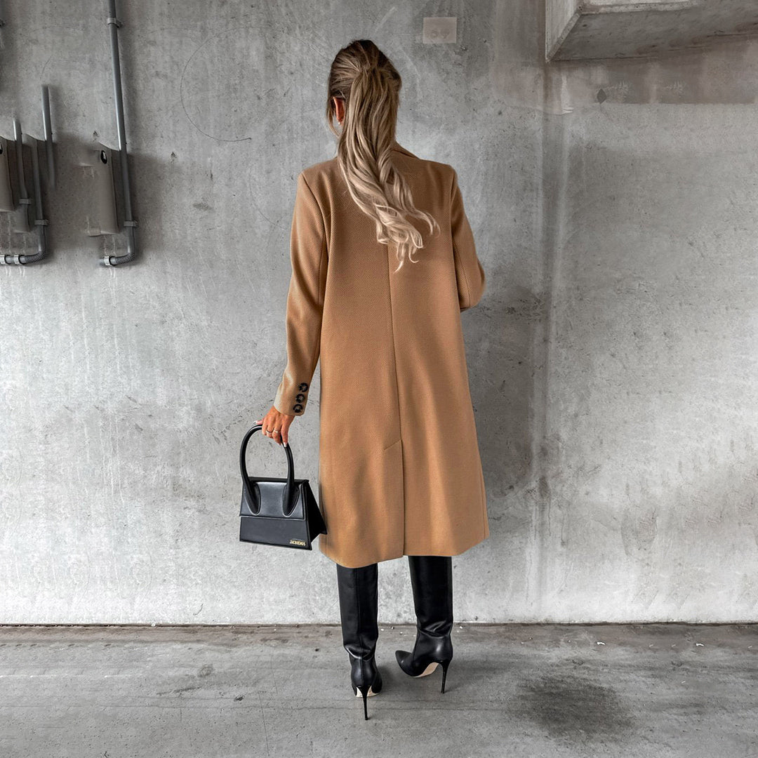 Stylish Women's Winter Coat - Elara-Pink-S-Nora Luxe