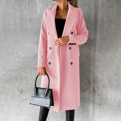 Warm Ladies Long Parka Coat - Pexav