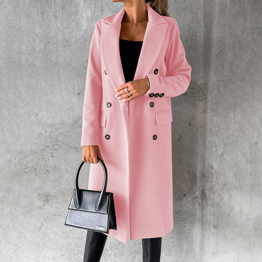 Warm Ladies Long Parka Coat - Pexav