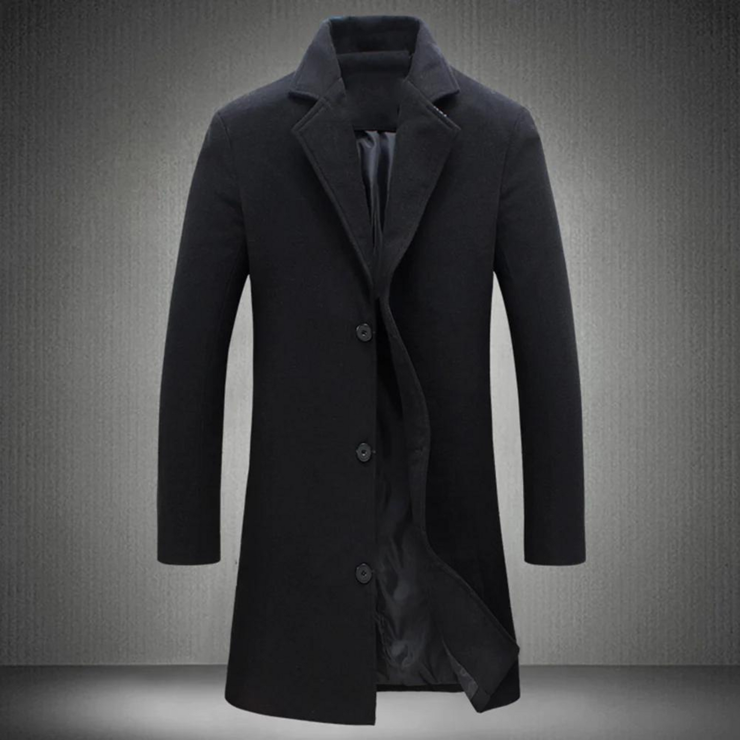 Classic Warm Mens Winter Coat - Pexav