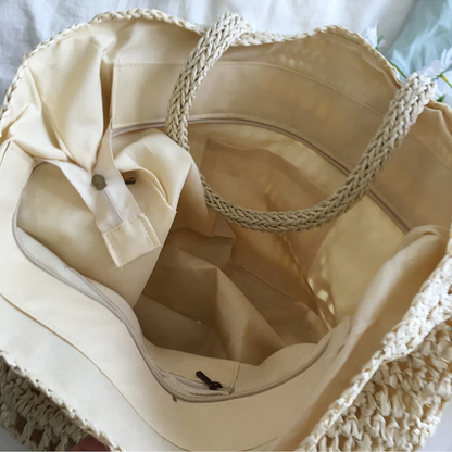 Chic Fabric Tote Bag for Ladies - Pexav