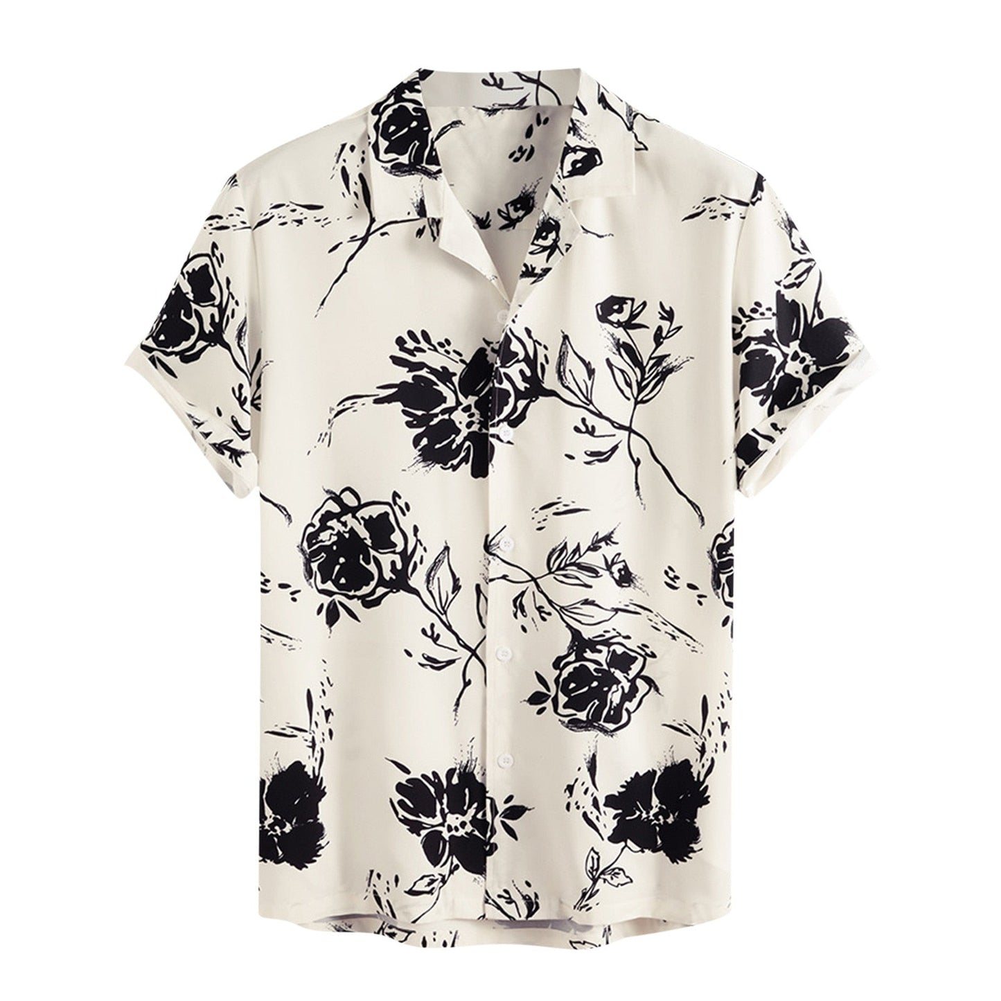 Hawaiian Style Mens Summer Shirt - Pexav