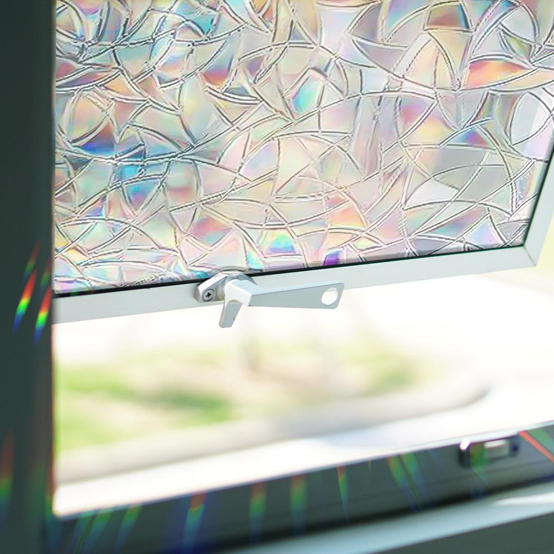 Sun Catcher Window Stickers - LumiSuncatch-Custom Cut - 11.81 × 78.74 inches-Nora Luxe