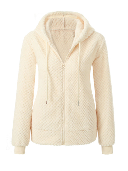 Cozy Women's Jacket with Fleece Lining - Pexav
