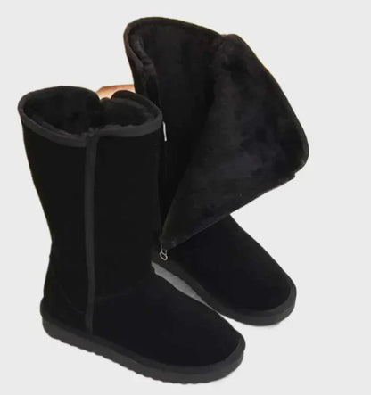 Luxurious Sheepskin Women's Ankle Boots - Sofia - Pexav