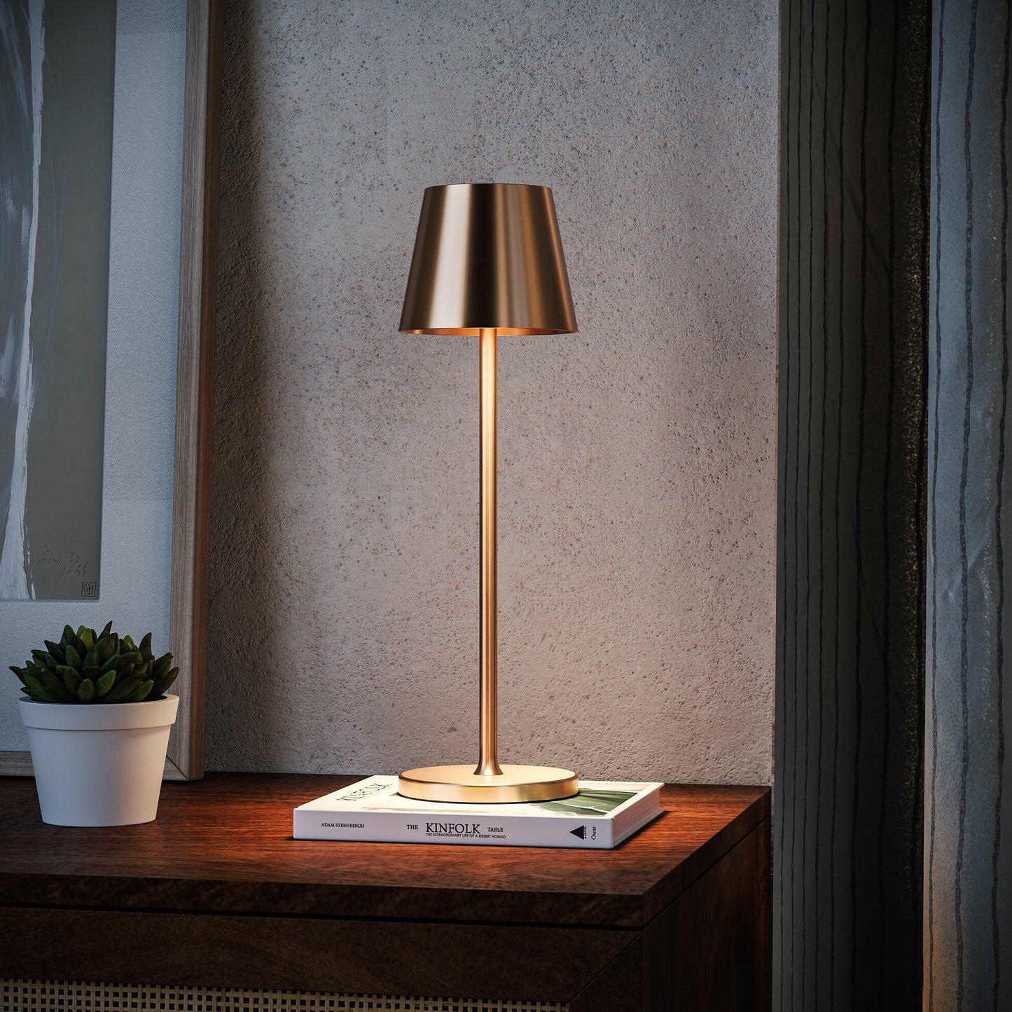 Compact Bright Adjustable Desk Lamp