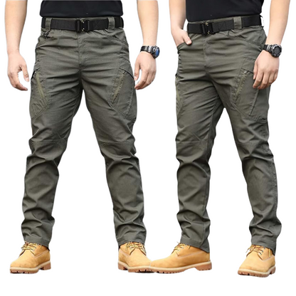 Tactical Outdoor Men's Cargo Trousers - Marcus-Khaki-S-Nora Luxe