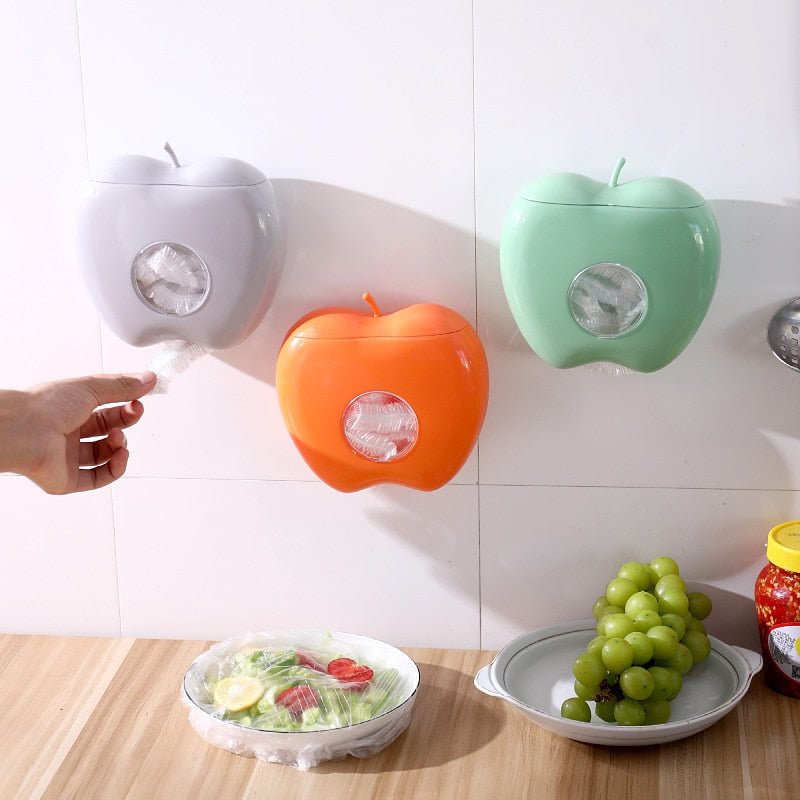 Tear-resistant Food Wrap with Dispenser - WrapEase-Green-Nora Luxe