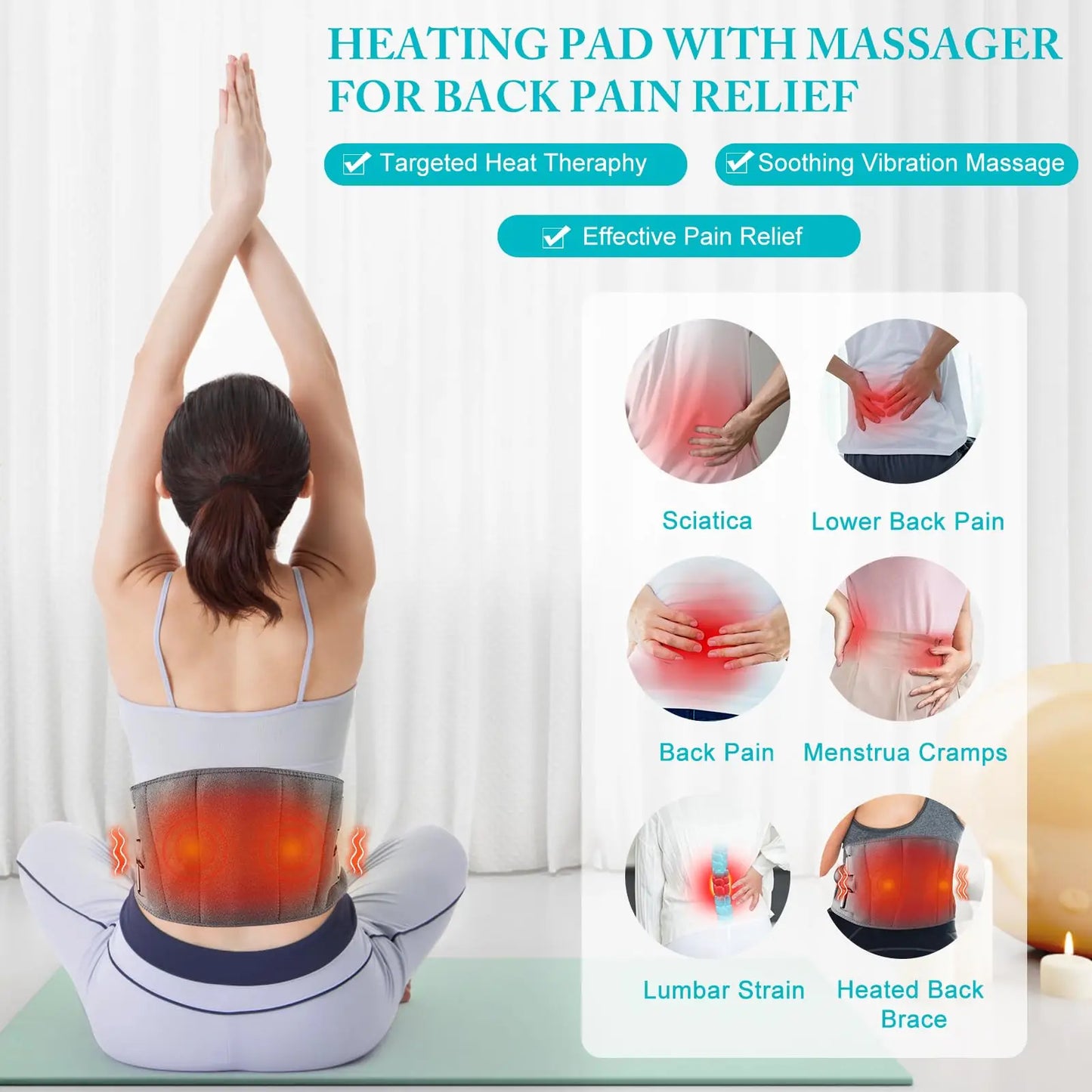Warm Therapy Back Pain Relief Wrap