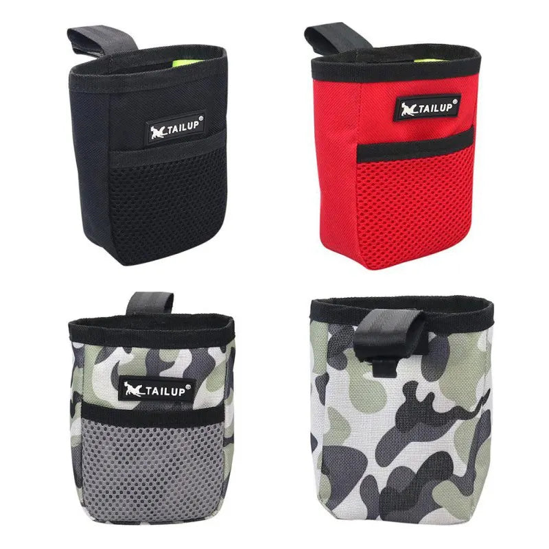 The Practical Hip Bag for Animal Training - PawTrainer-Grey-Nora Luxe