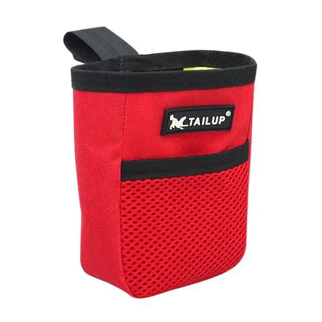 The Practical Hip Bag for Animal Training - PawTrainer-Red-Nora Luxe