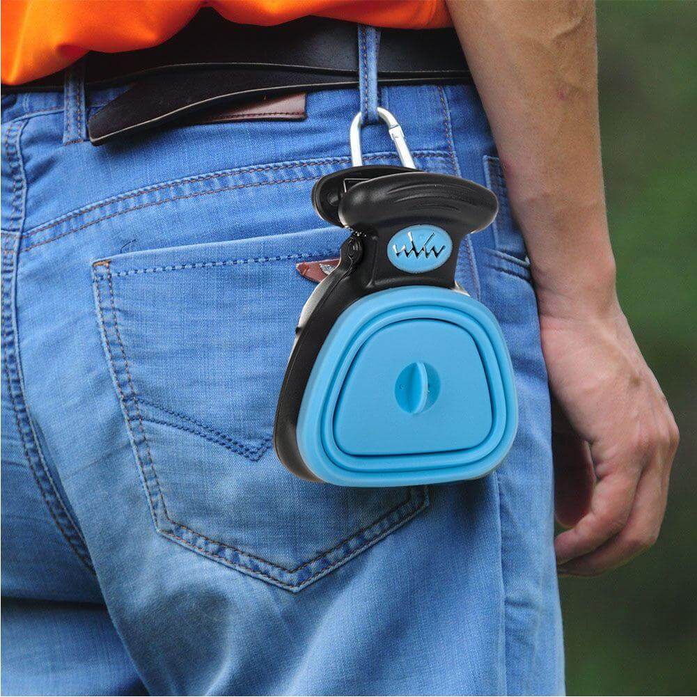 The Ultimate Pooper Scooper + FREE 1 Pack of Biodegradable Bags - PooPal-Blue-S-Nora Luxe