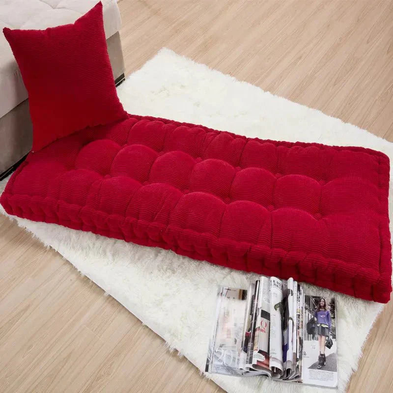 Comfortable Rectangular Bench Pillow Top Cushion