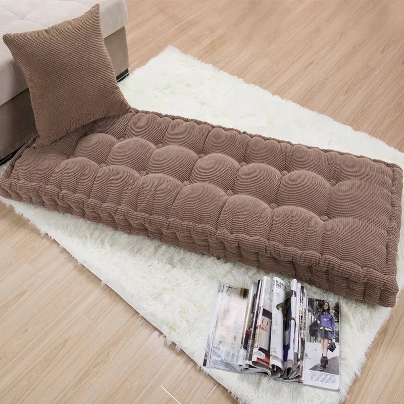 Comfortable Rectangular Bench Pillow Top Cushion