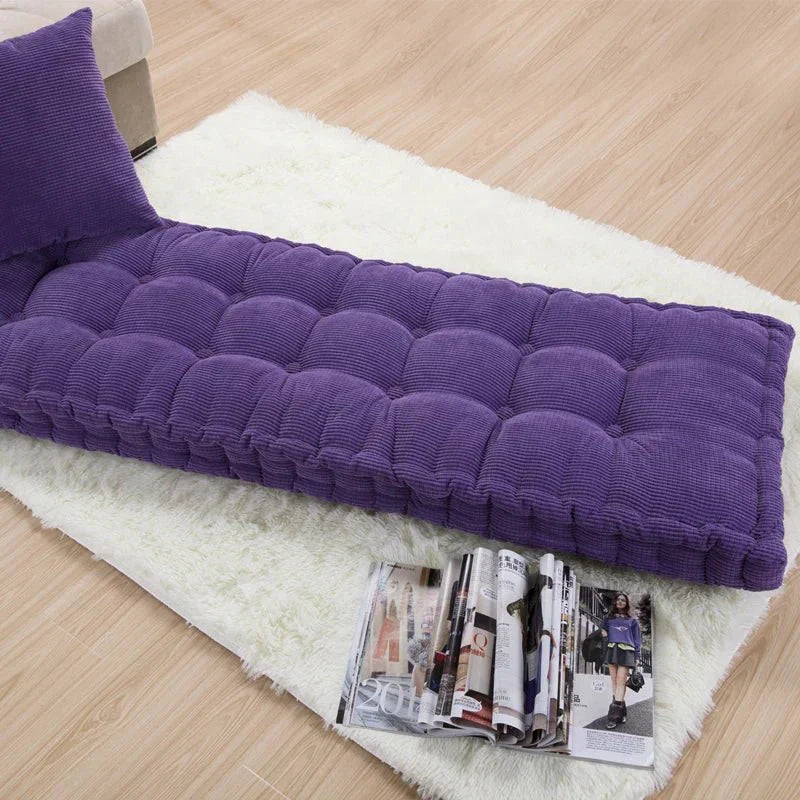 Comfortable Rectangular Bench Pillow Top Cushion