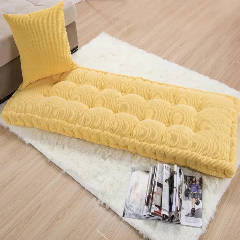 Comfortable Rectangular Bench Pillow Top Cushion