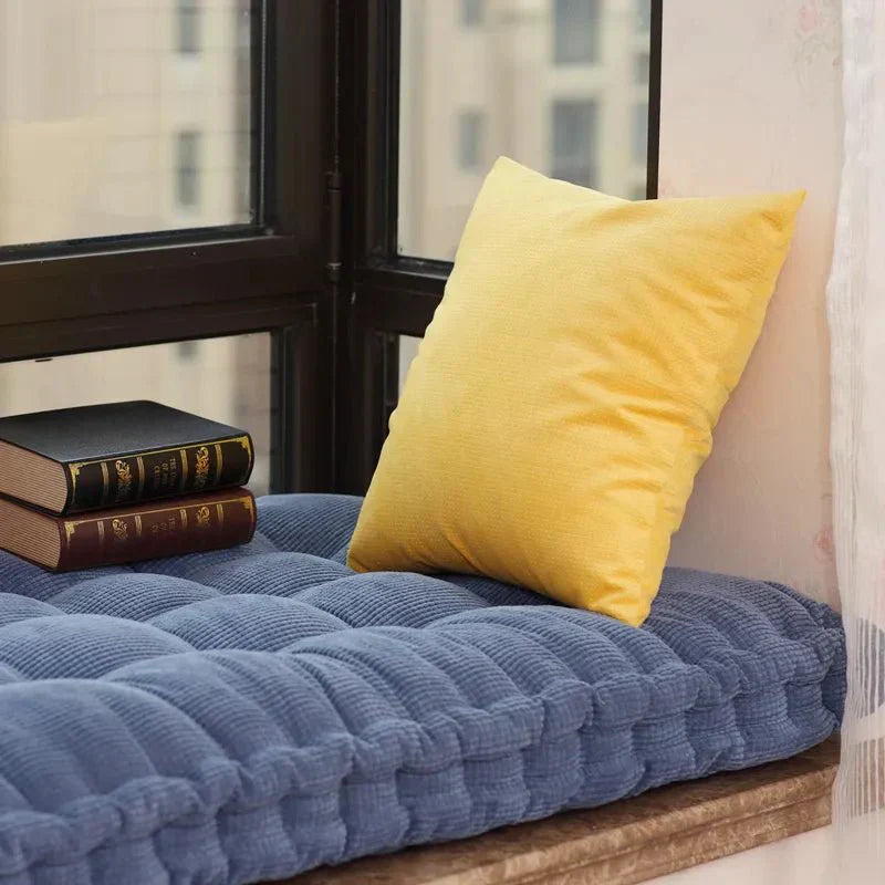 Comfortable Rectangular Bench Pillow Top Cushion