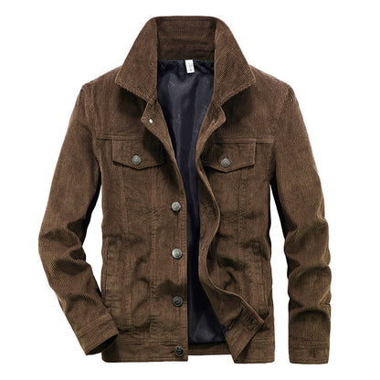 Slim Fitted Velvet Mens Jacket - Pexav