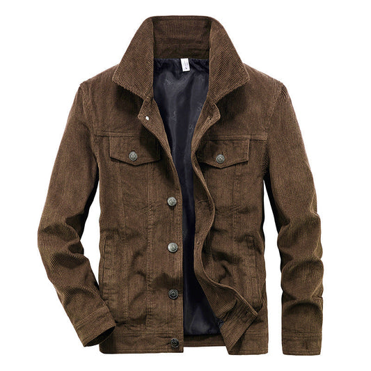 Slim Fitted Velvet Mens Jacket - Pexav