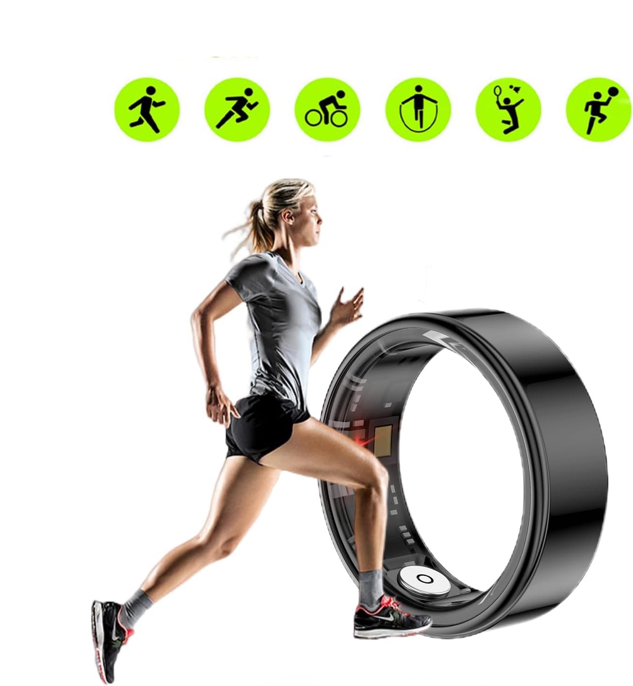 Smart Health Tracking Ring for Men Women