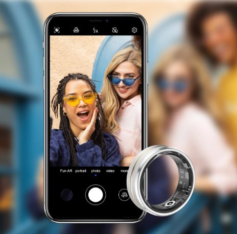 Smart Health Tracking Ring for Men Women
