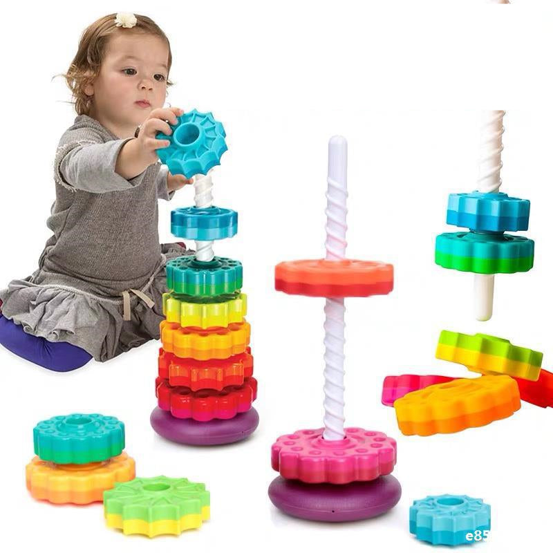 Colorful Kids Stacking Toy - Pexav