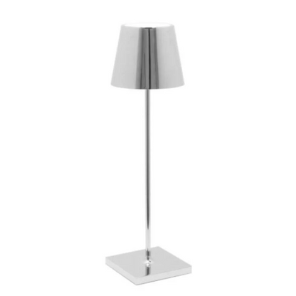 Touch-Sensitive LED Table Lamp - LumiFlex-Silver-Nora Luxe
