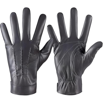 Touchscreen Winter Gloves with Cashmere Lining - Julien-Gray-S-Nora Luxe