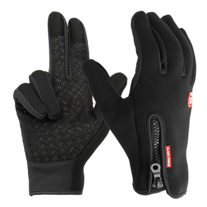 Warm Electric Gloves for Skiing and Cycling