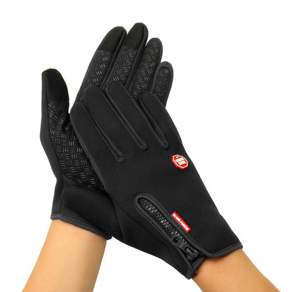 Warm Electric Gloves for Skiing and Cycling