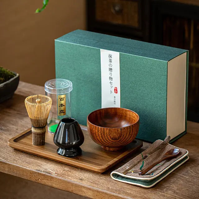 Traditional Matcha Gift Set - ZenMatcha-7-piece gift set Serenity-Nora Luxe