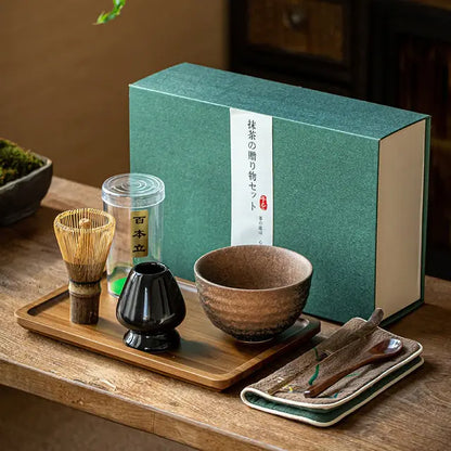 Traditional Matcha Gift Set - ZenMatcha-7-piece gift set Vitality-Nora Luxe