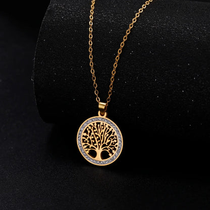 Meaningful Leaf Pendant Necklace for Women - Pexav