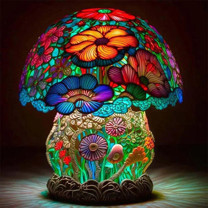 Stylish Glass Desk Lamp – Bright Colourful Light