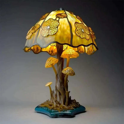 Stylish Glass Desk Lamp – Bright Colourful Light