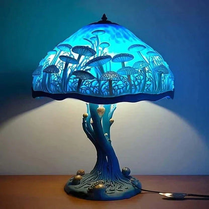 Stylish Glass Desk Lamp – Bright Colourful Light