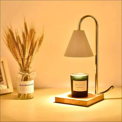 Trendy Atmospheric Candle Warmer Lamp - Sophia-White-Nora Luxe