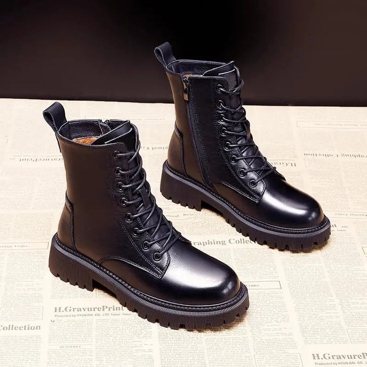 Trendy Black Women's Winter Boots - Yara-3-Nora Luxe