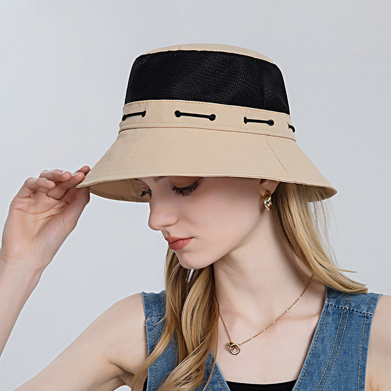 Trendy & breathable sun hat for any occasion – Vina-Beige-The Livary