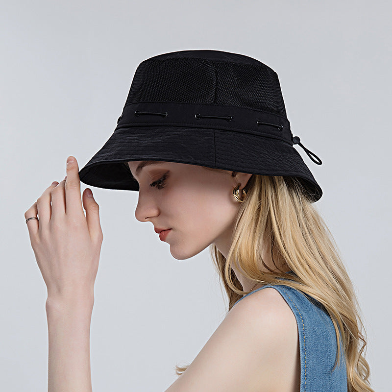 Trendy & breathable sun hat for any occasion – Vina-Black-The Livary