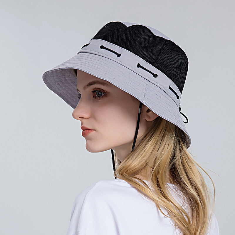 Trendy & breathable sun hat for any occasion – Vina-Gray-The Livary