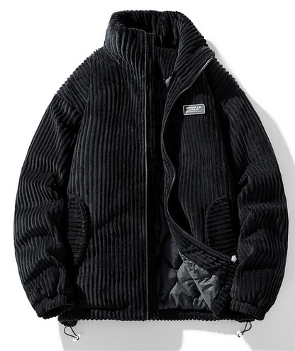 Stylish Textured Mens Cord Jacket - Pexav