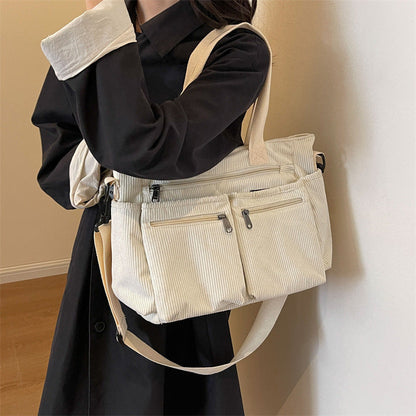Stylish Textured Tote Bag - Pexav