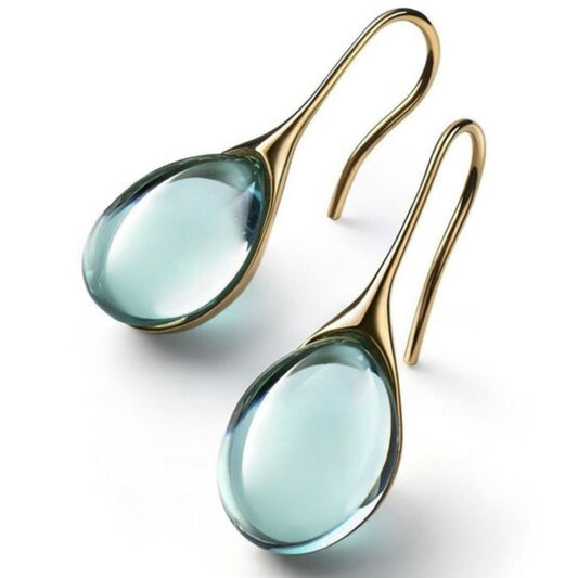 Sparkling Crystal Dangle Earrings - Pexav