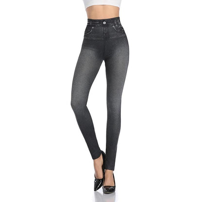 Trendy Jeans Legging - Stella-Blue-S-M-Nora Luxe