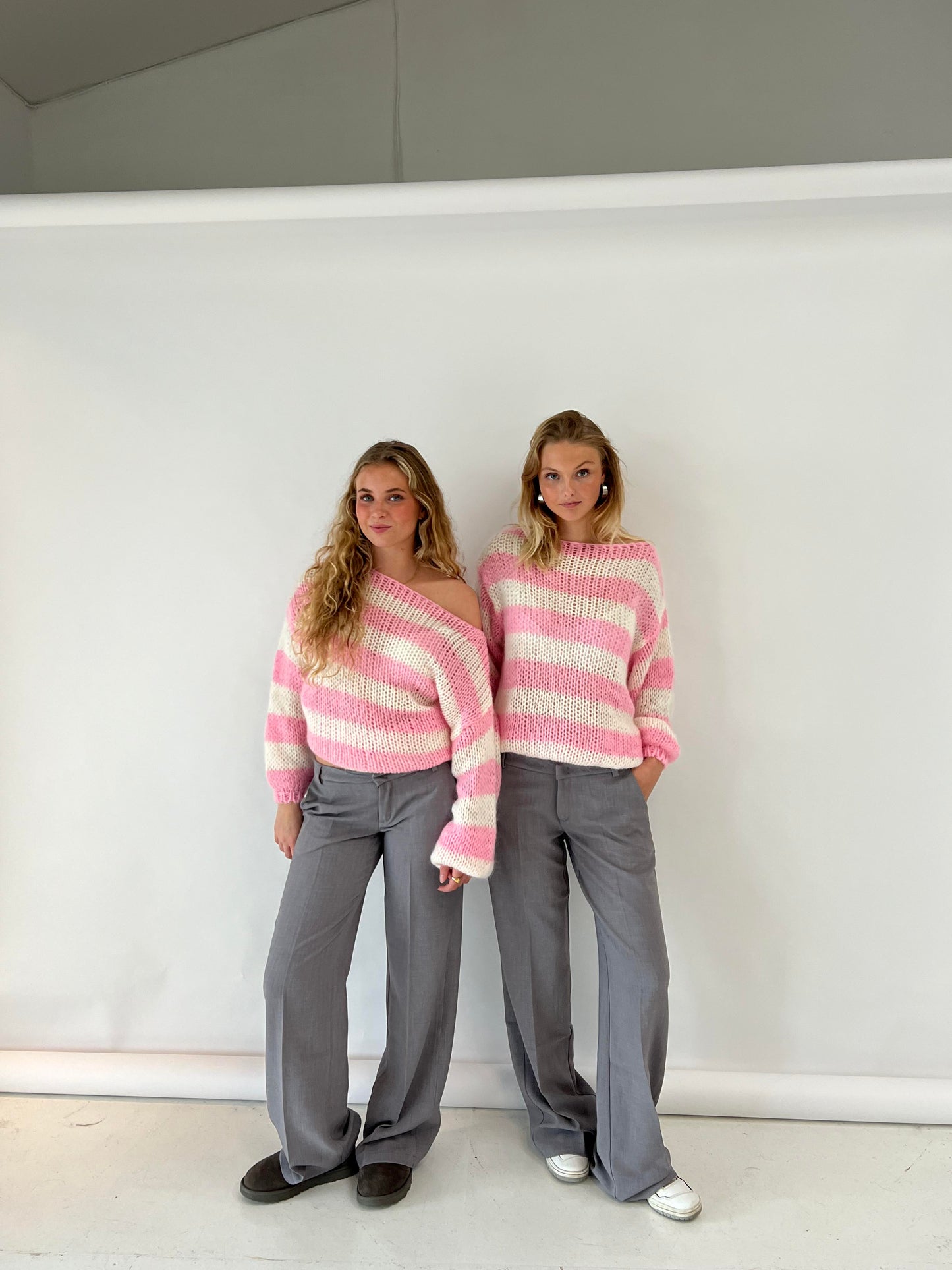 Trendy Knitted Women's Sweater - Aurelia-Blue-XS/S-Nora Luxe