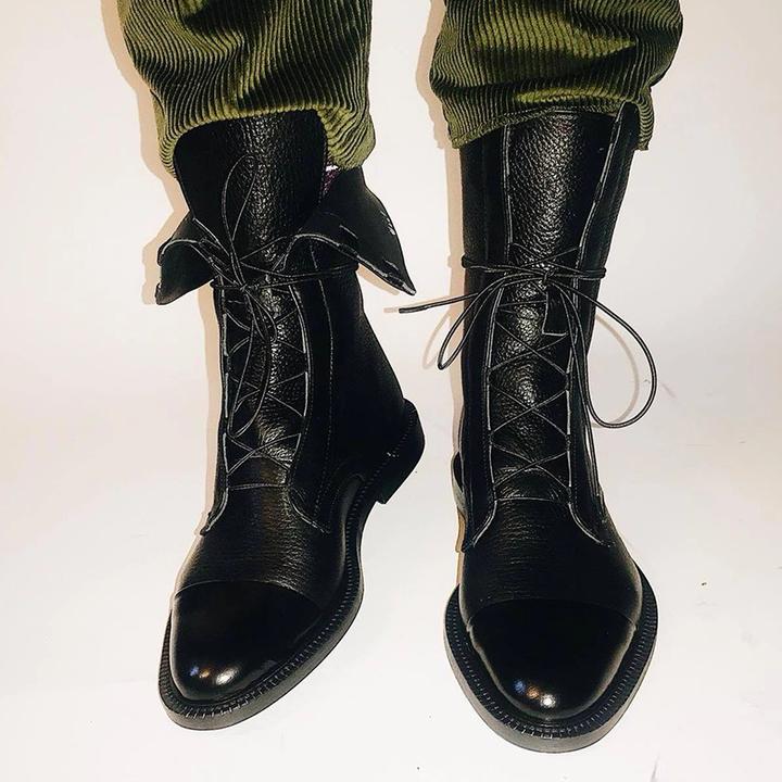 Trendy Ladies' Boots with Luxury Heel - Mila-Black-US 2.5 (8.66 in)-Nora Luxe