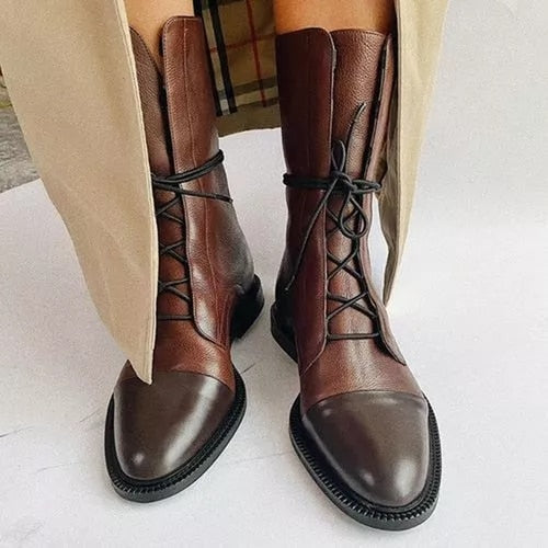 Trendy Ladies' Boots with Luxury Heel - Mila-Brown-US 2.5 (8.66 in)-Nora Luxe