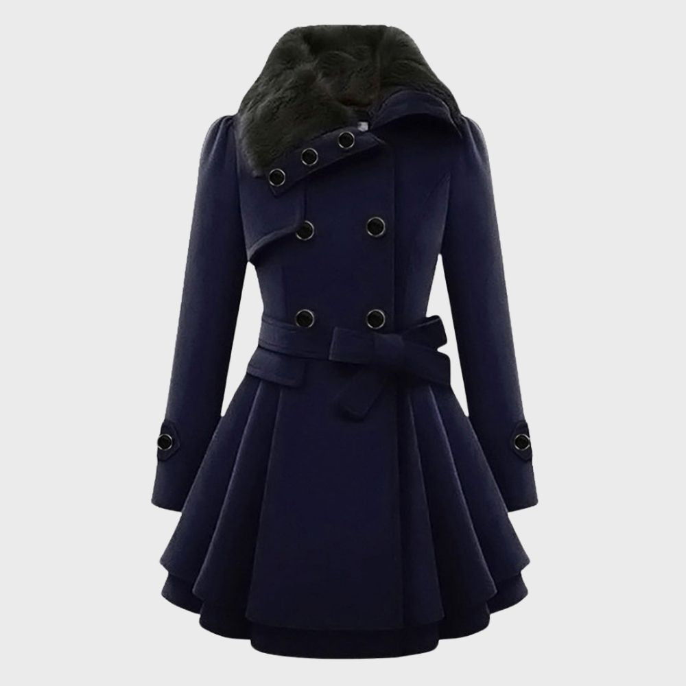 Trendy Ladies' Jacket - BellaVogue-Blue-S-Nora Luxe