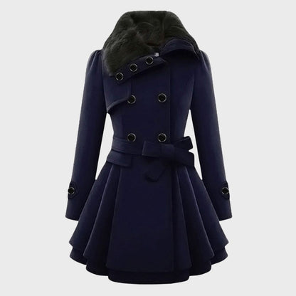 Trendy Ladies' Jacket - BellaVogue-Blue-S-Nora Luxe